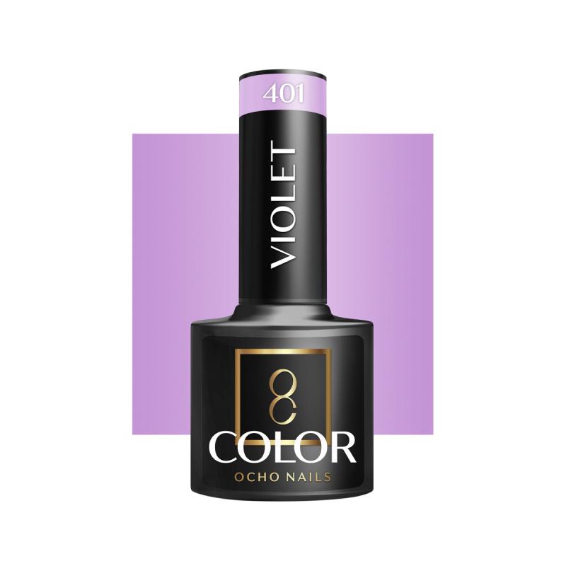 OCHO NAILS HYBRIDNÝ LAK NA NECHTY violet 401 -5 g