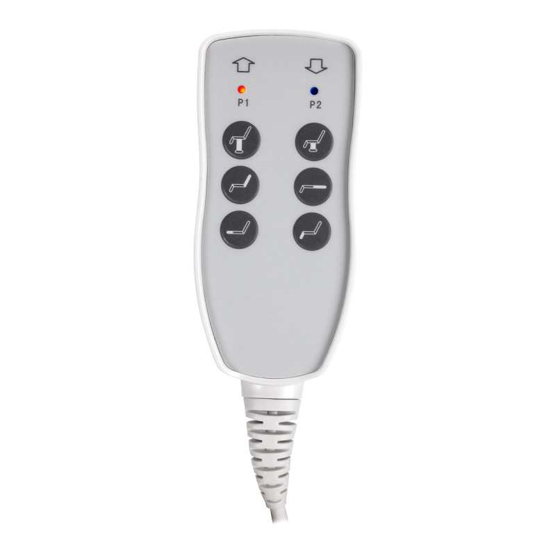 Kozmetické kreslo Azzurro 803D elektro 3 motor biely 20