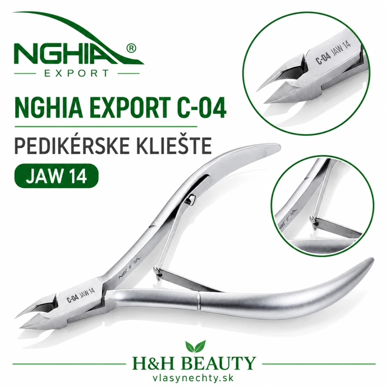 NGHIA EXPORT PEDIKÉRSKE KLIEŠTE C-04 JAW 14