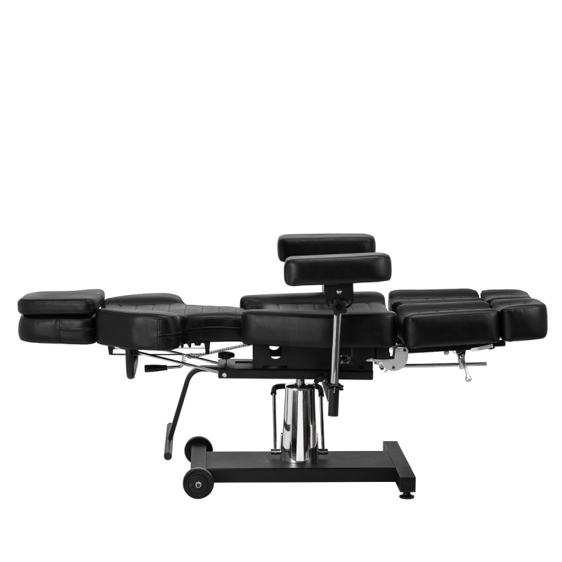 Hydraulické kreslo na tetovanie Pro Ink 601A čierne 7