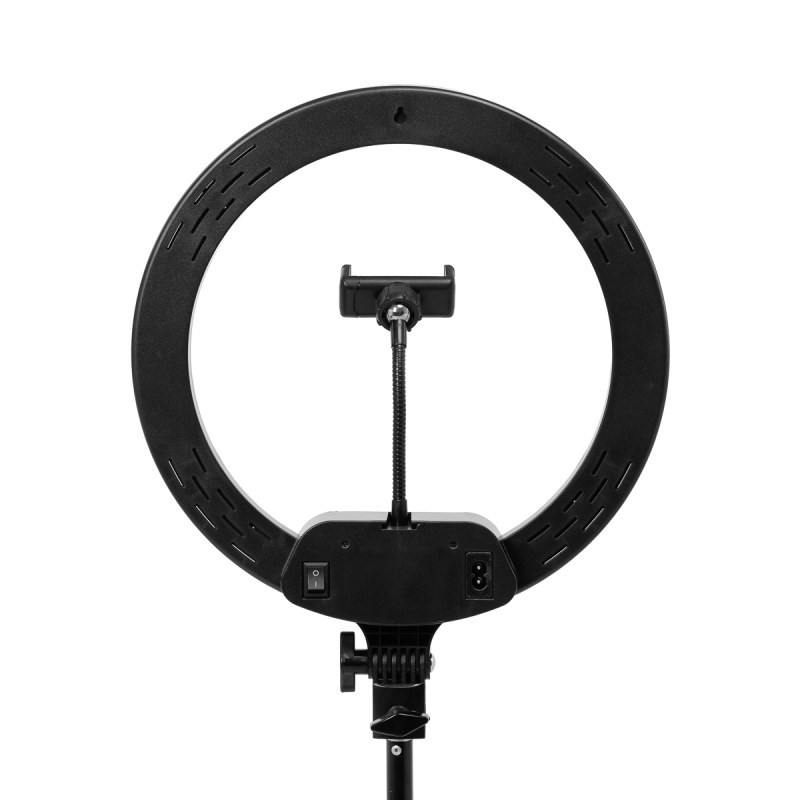 Kruhová lampa Ring Light 13"" 36 W LED so statívom čierna 4
