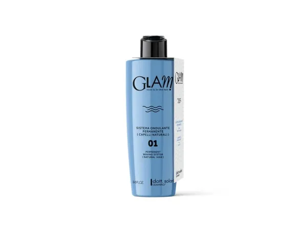 GlamTrvalá ondulácia 01 prírodné vlasy 250 ml