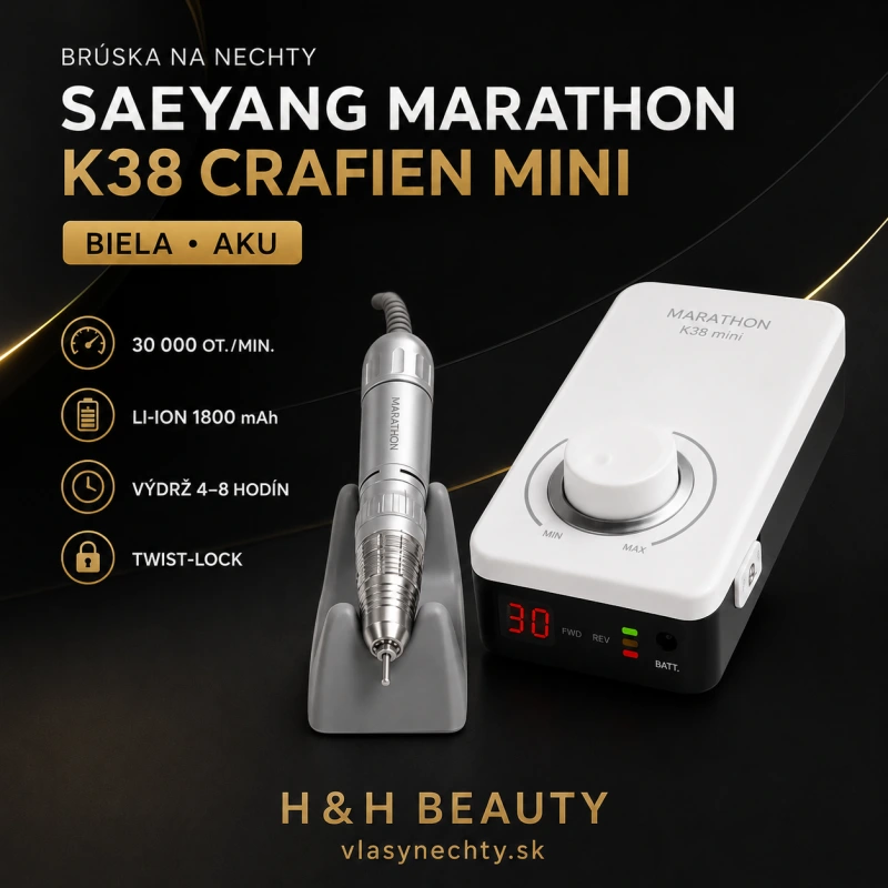 BRÚSKA NA MANIKÚRU SAEYANG MARATHON K38 CRAFIEN MINI BIELA - 25 W