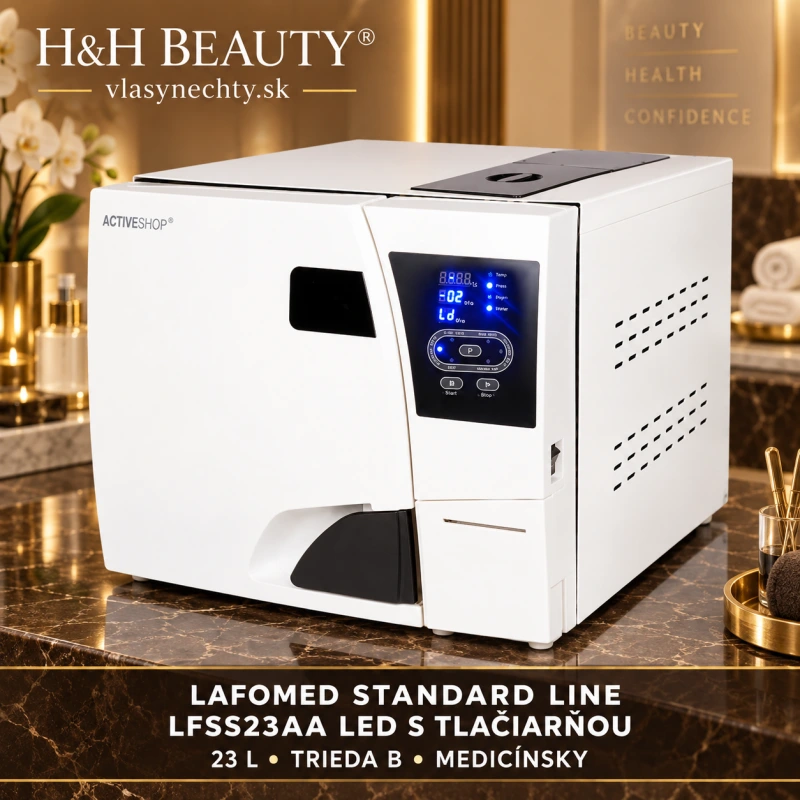 LAFOMED AUTOKLAV STANDARD LINE LFSS23AA LED S TLAČIARŇOU 23-L TR.B MEDICÍNSKY
