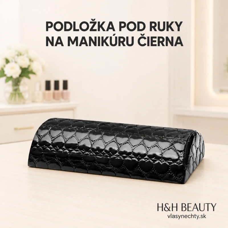 PODLOŽKA POD RUKY NA MANIKÚRU ČIERNA