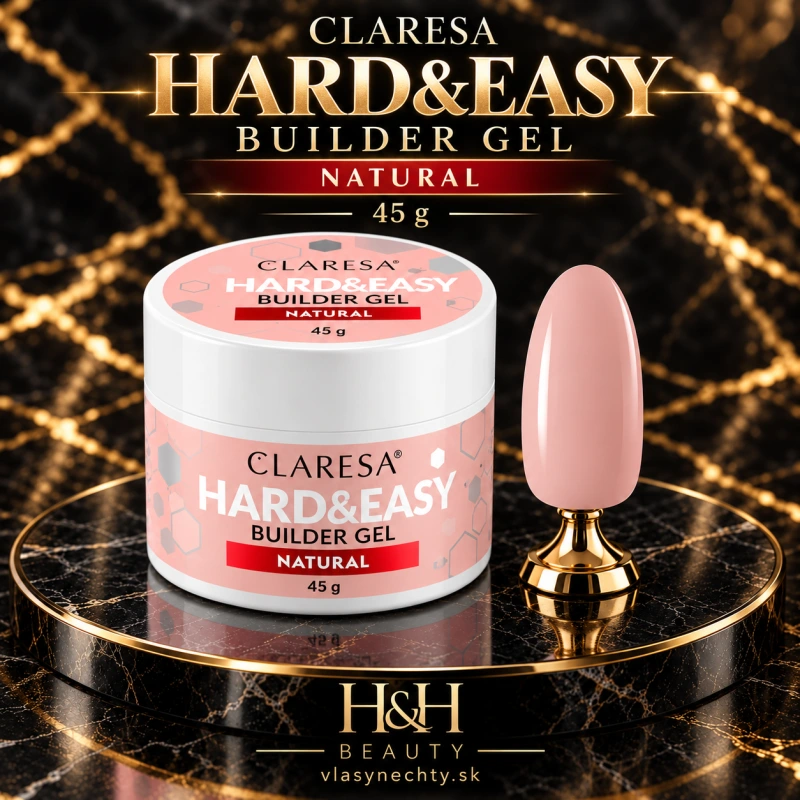 CLARESA HARD&EASY BUILDER GEL NATURAL 45g