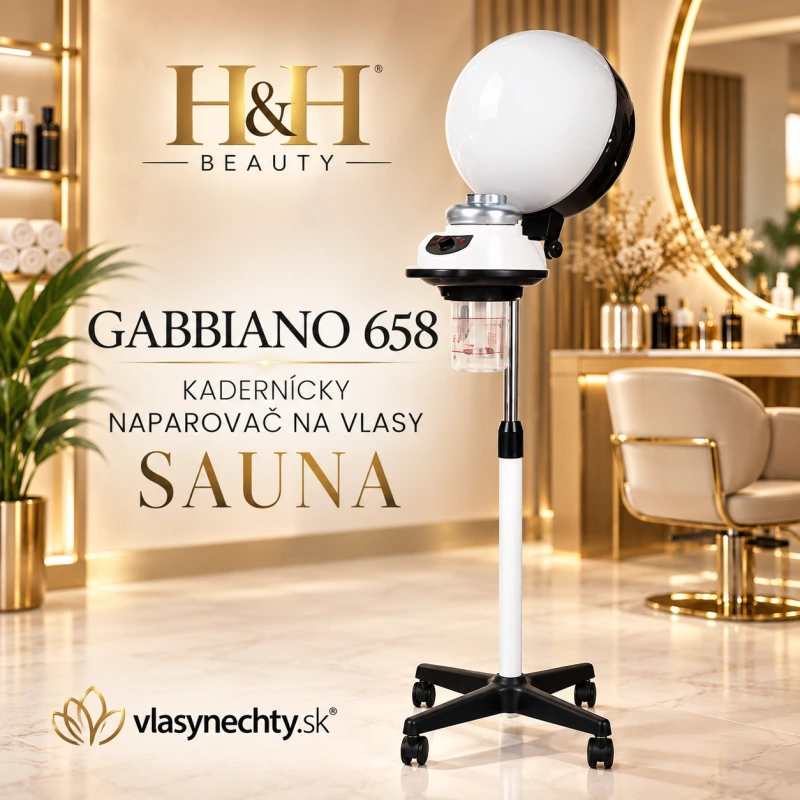 KADERNÍCKY NAPAROVAČ NA VLASY - SAUNA GABBIANO 658