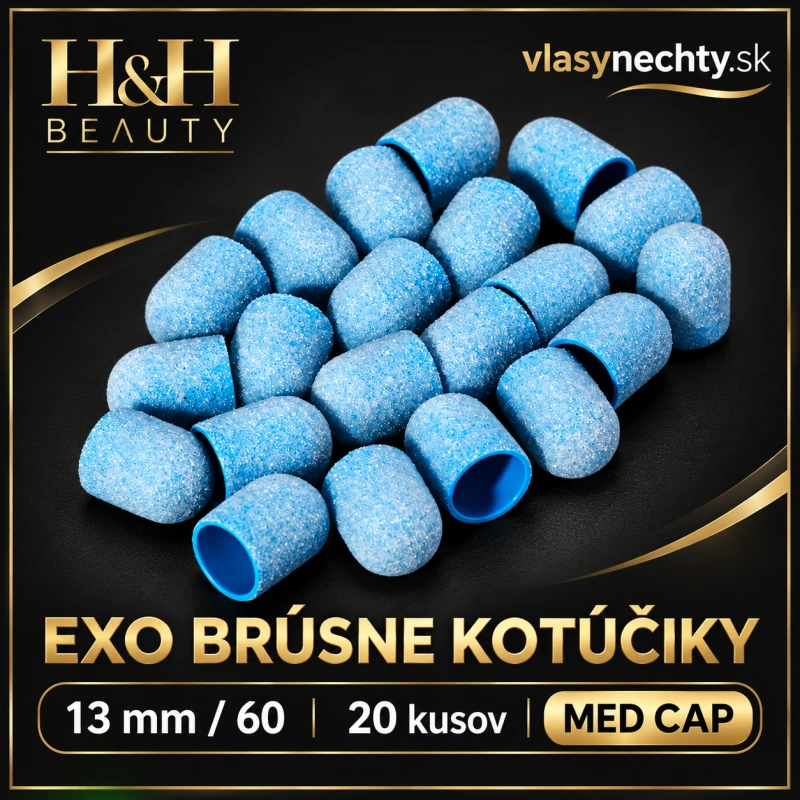 EXO brúsne kotúčiky 13mm /60 20 kusov Med Cap