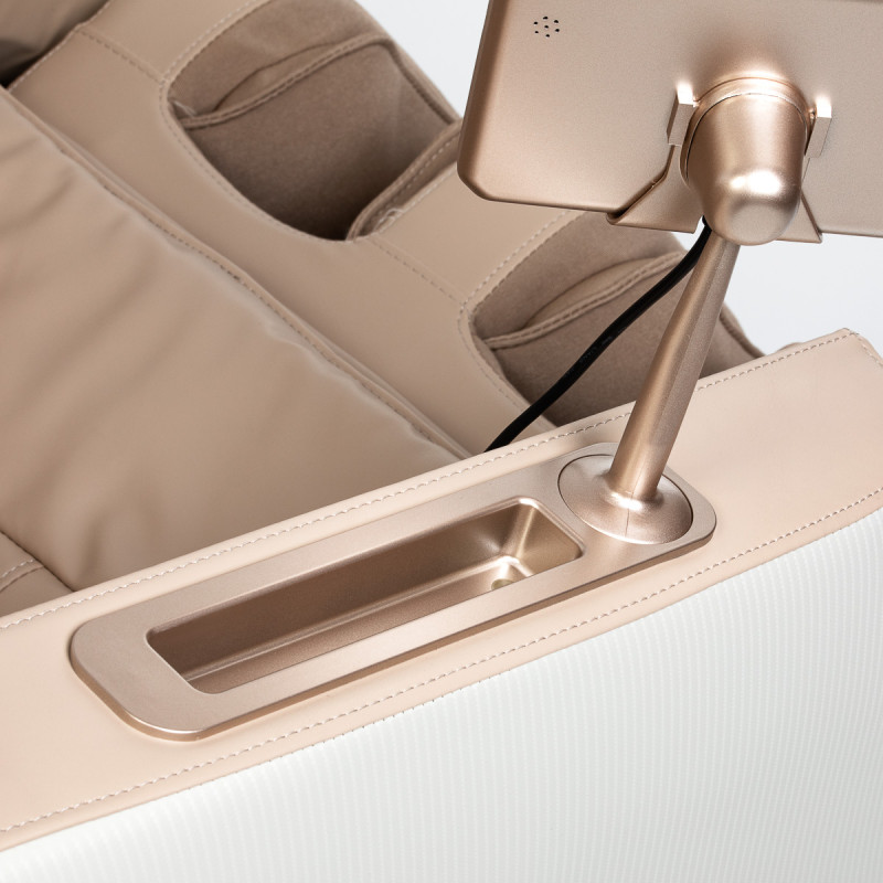 Sakura masážne kreslo Prime 101 – krémovo-béžové 12