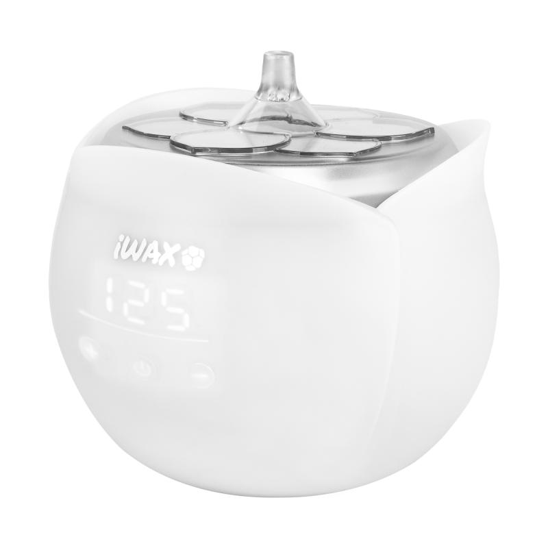 iWax Flower OHRIEVAČ DEPILAČNÉHO VOSKU V PLECHOVKE biely 40W 450ml biely