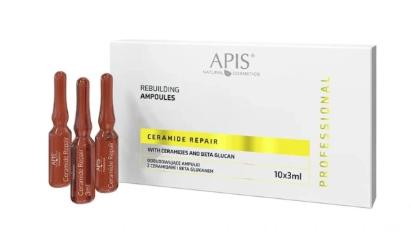 Apis CERAMIDE REPAIR Rekonštrukčné ampulky s ceramidmi a beta glukánmi 10 x 3 ml