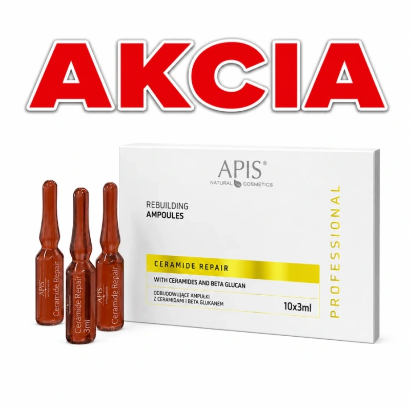 Apis CERAMIDE REPAIR Rekonštrukčné ampulky s ceramidmi a beta glukánmi 10 x 3 ml