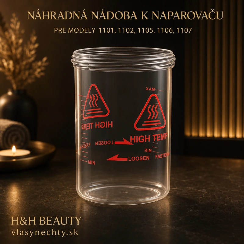 Náhradná nádoba k naparovaču 1101, 1102, 1105, 1106, 1107