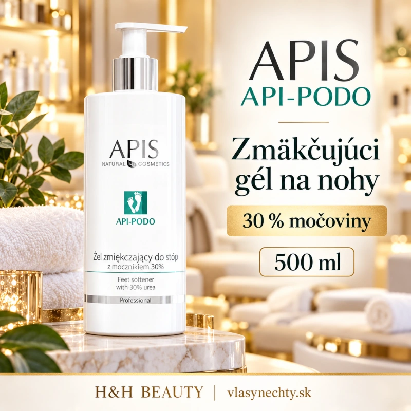 APIS API-PODO ZMÄKČUJÚCI GEL NA NOHY S 30% MOČOVINOU 500ML