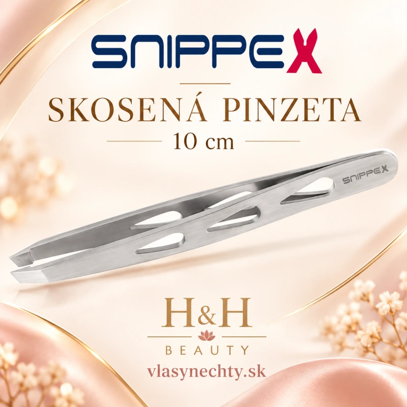 SNIPPEX SKOSENÁ PINZETA 10 cm