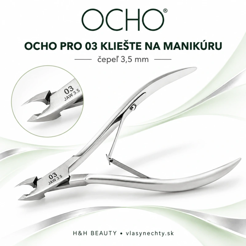KLIEŠTE NA MANIKÚRU OCHO PRO 03 3,5MM