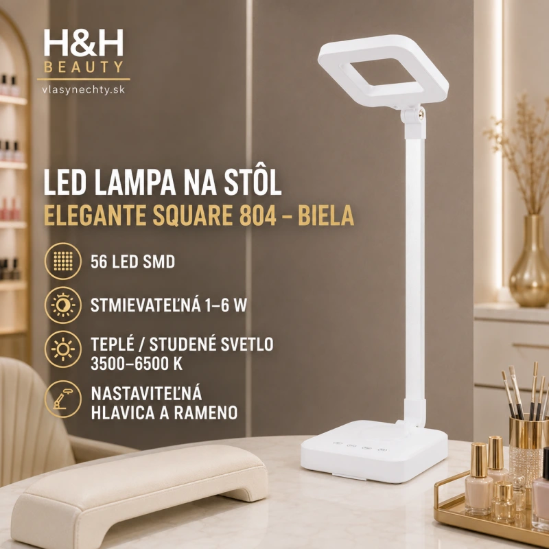 LED LAMPA NA STÔL ELEGANTE SQUARE 804