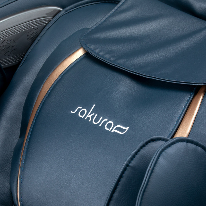 Masážne kreslo Sakura Maximus 809 3D, šedo-modré 20