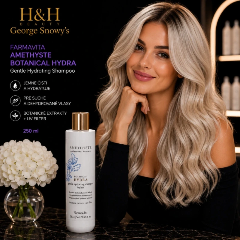 Farmavita AMETHYSTE BOTANICAL HYDRA Gentle Hydrating Shampoo 250ml 2