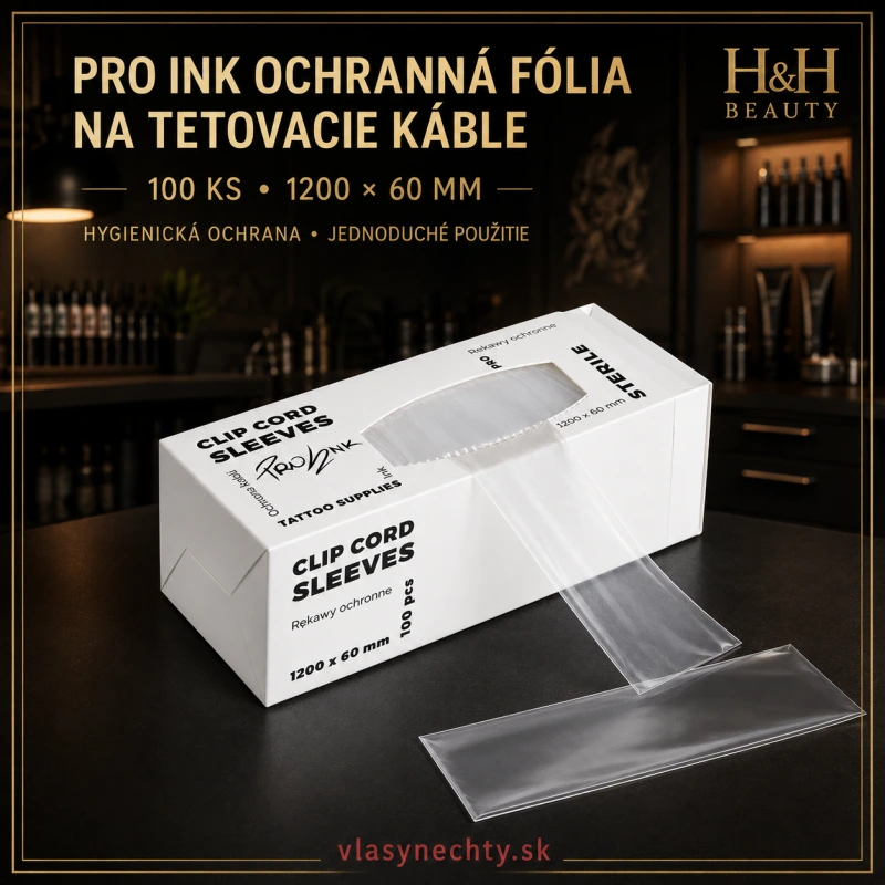 PRO INK Ochranná fólia na tetovacie káble 100 ks