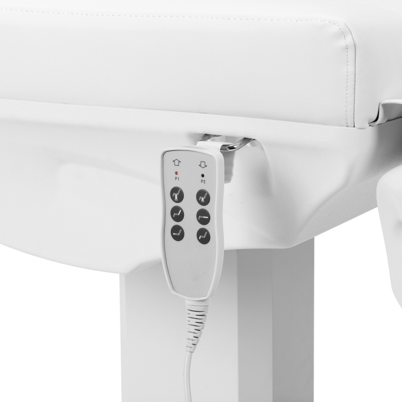 Kozmetické kreslo Azzurro 803D elektro 3 motor biely 15