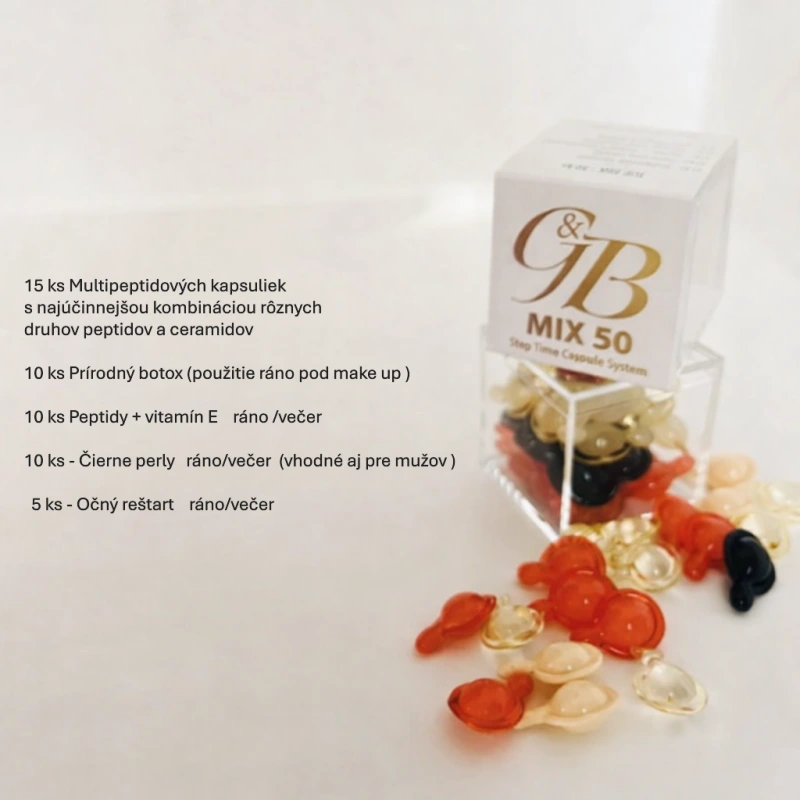 Stop Time Capsule Systempeptidové sérum MIX 50 kusov