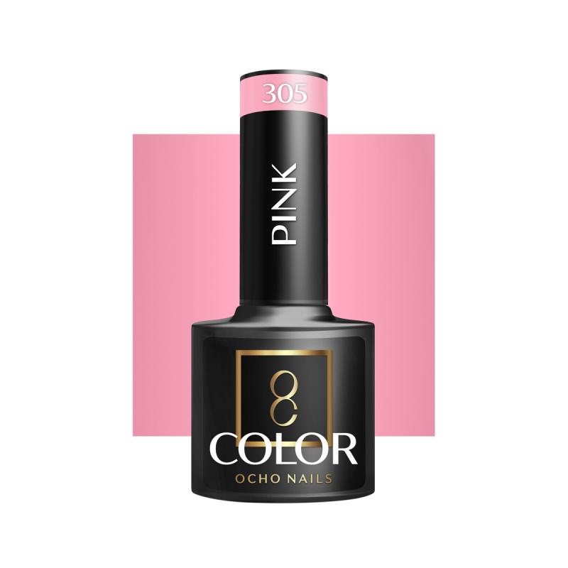 OCHO NAILS HYBRIDNÝ LAK NA NECHTY pink 305 -5 g