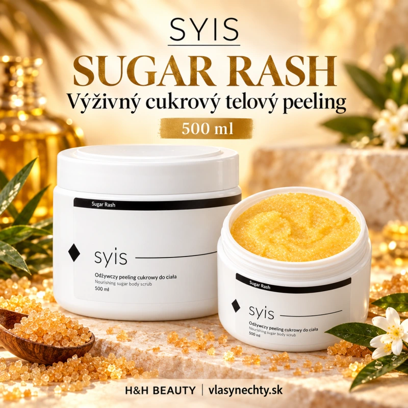 Syis Sugar Rash - Výživný cukrový telový peeling 500 ml