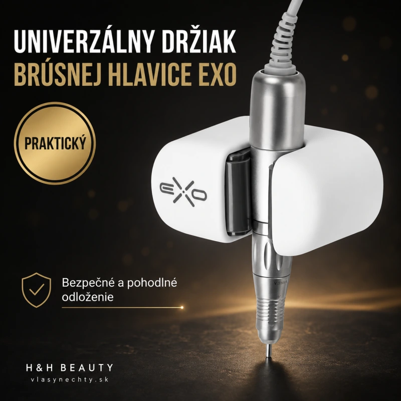 Univerzálny držiak brúsnej hlavice brúsky na nechty EXO