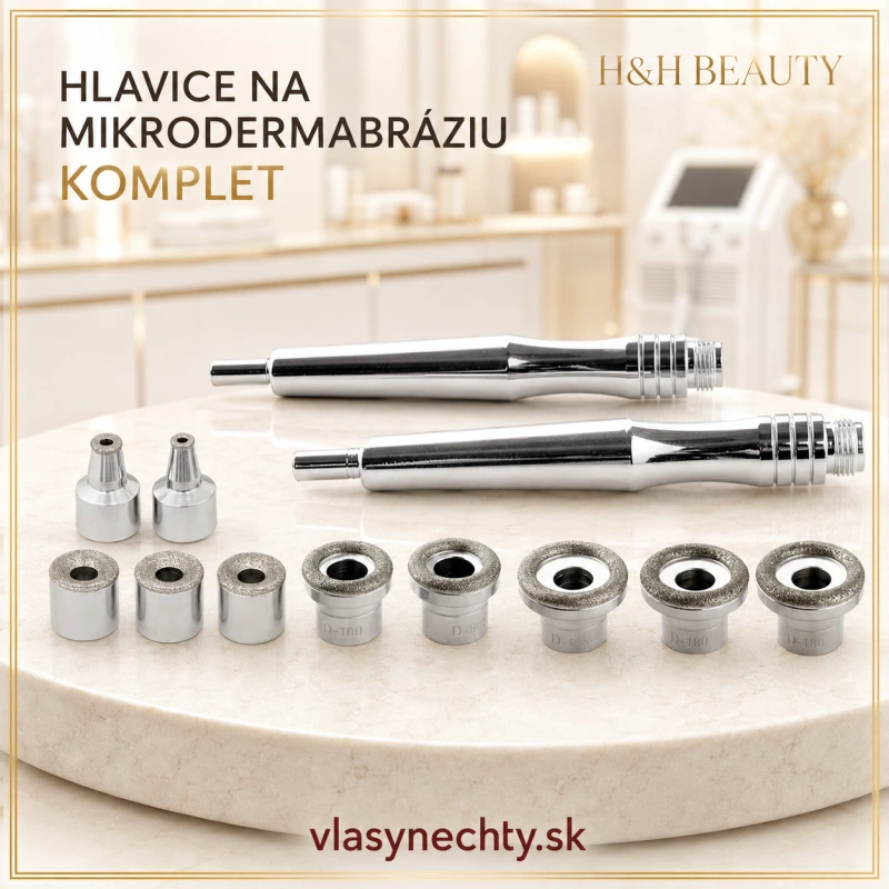 HLAVICE NA MIKRODERMABRÁZIU KOMPLET