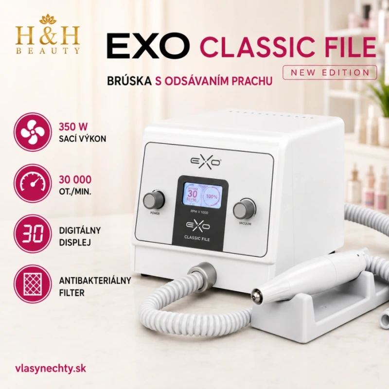 BRÚSKA NA PEDIKÚRU S ODSÁVANÍM Exo Classic File New Edition 9