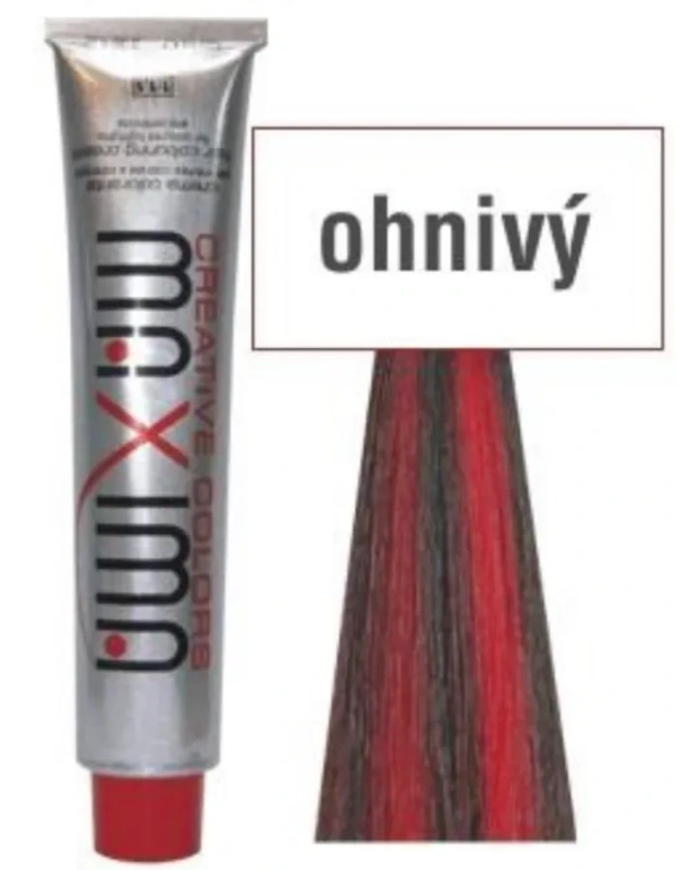 MAXIMA Farebný melír HAIR COLOR FIAMA – ohnivá červená 100 ml 1
