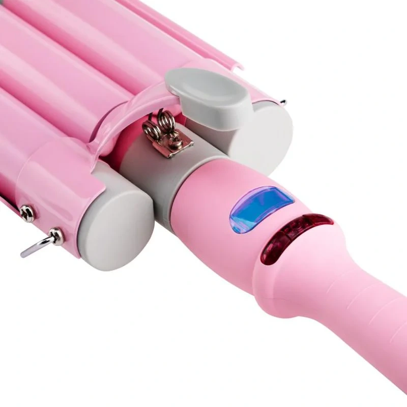 KESSNER Trio XL K-222 prístroj na tvorbu vĺn vo vlasoch ružový 5