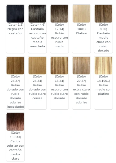 SANGRA HAIR KOMPLET NATURAL 1 kus, 50 cm , 115g 1