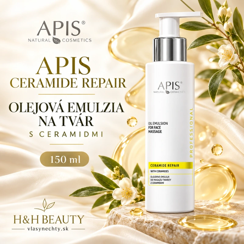 Apis CERAMIDE REPAIR Olejová emulzia na tvár s ceramidmi 150 ml