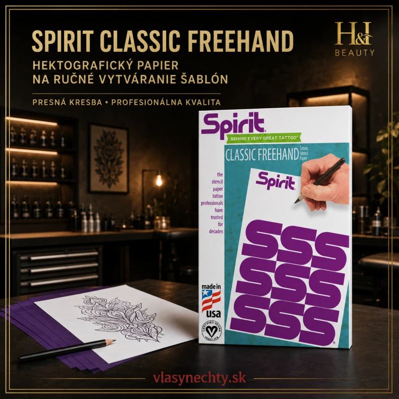 Spirit Classic Freehand Transfer Paper – profesionálny hektografický papier na vytváranie