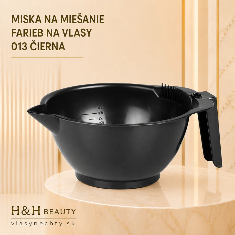 MISKA NA MIEŠANIE FARIEB NA VLASY 013 ĆIERNA