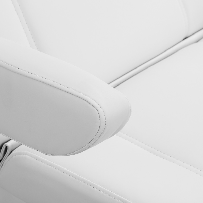 Fotel kosmetyczny elektr. Azzurro Lux 3m biały 6