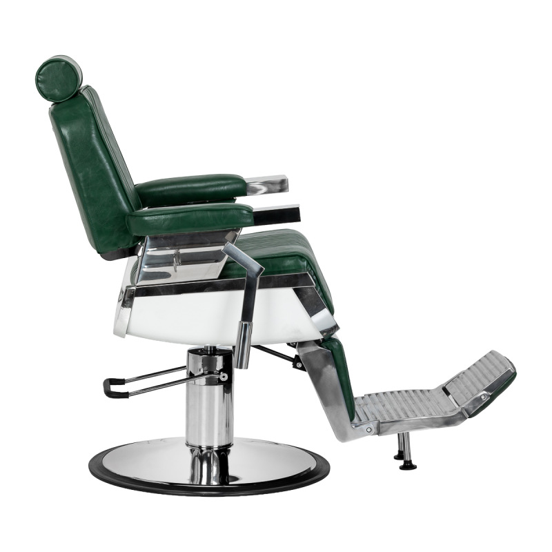 BARBERSKÉ KRESLO GABBIANO Royal X zelené 3