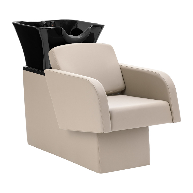 KADERNÍCKY UMÝVACÍ BOX GABBIANO Elda, šedo-béžové