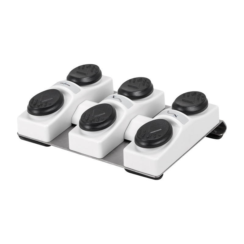 Kozmetické kreslo Azzurro 803D elektro 3 motor biely 19