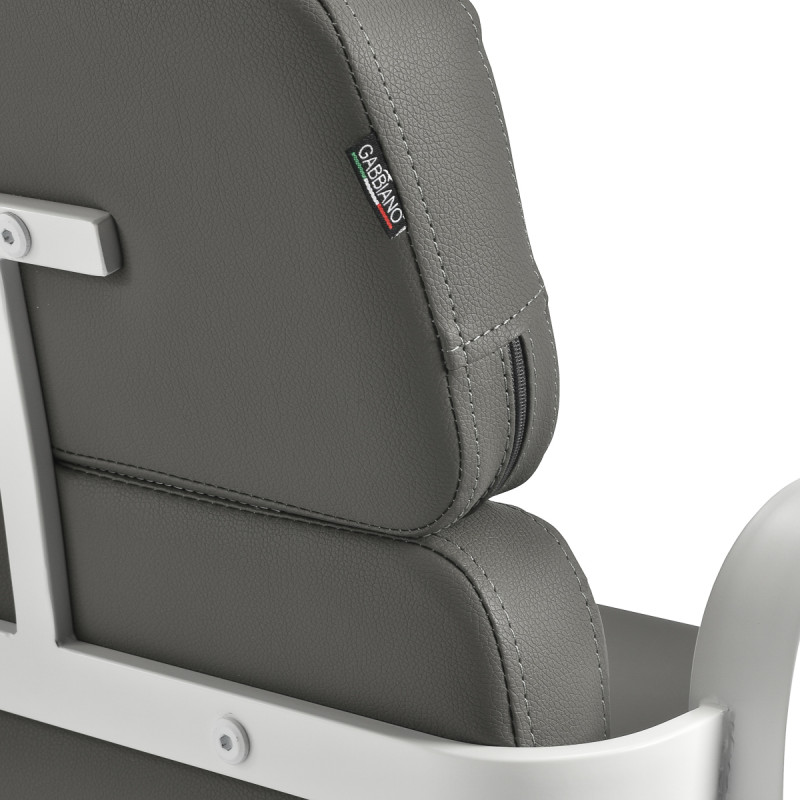 Kadernícke kreslo Gabbiano Porto bielá sivá 4