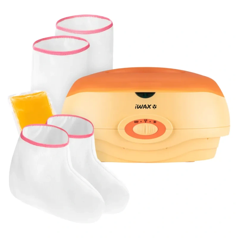 PARAFÍNOVA SADA XXL 300W, Kozmetický parafín 450 g (1 ks)Froté rukavice a ponožky 2x 1