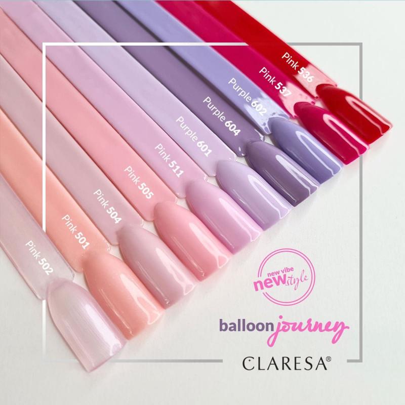 CLARESA GÉL LAK NA NECHTY PINK 511 -5g