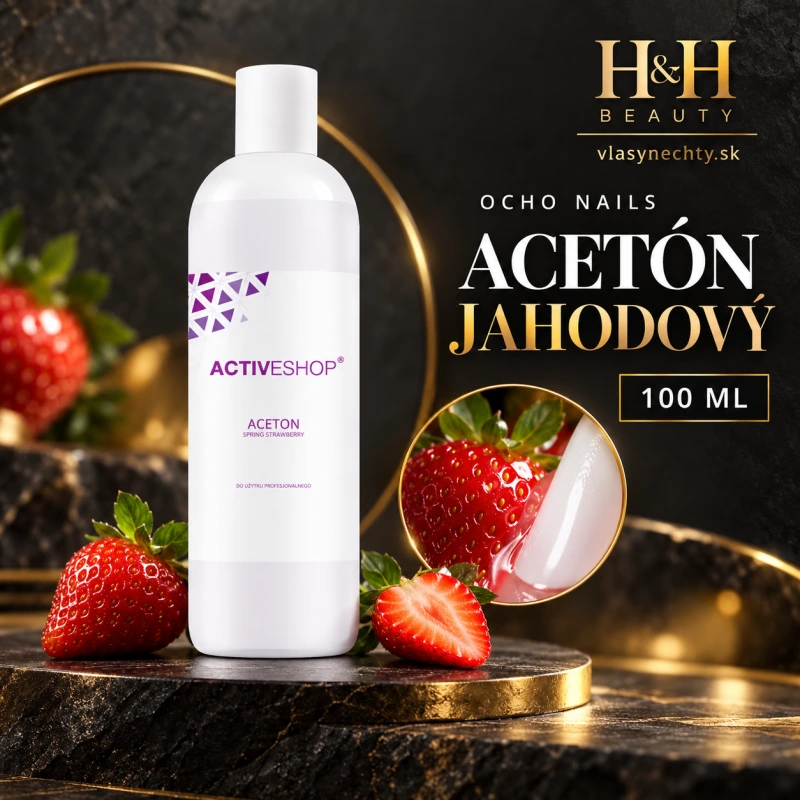 OCHO NAILS ACETÓN JAHODOVÝ 100 ML