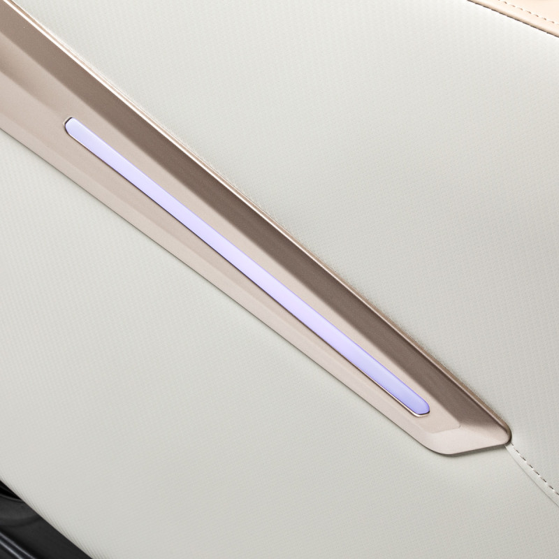 Sakura masážne kreslo Prime 101 – krémovo-béžové 13