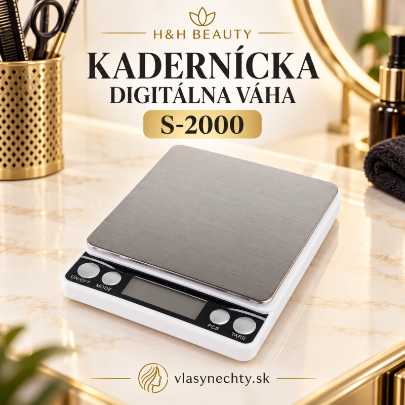 KADERNÍCKA DIGITÁLNA VÁHA S-2000