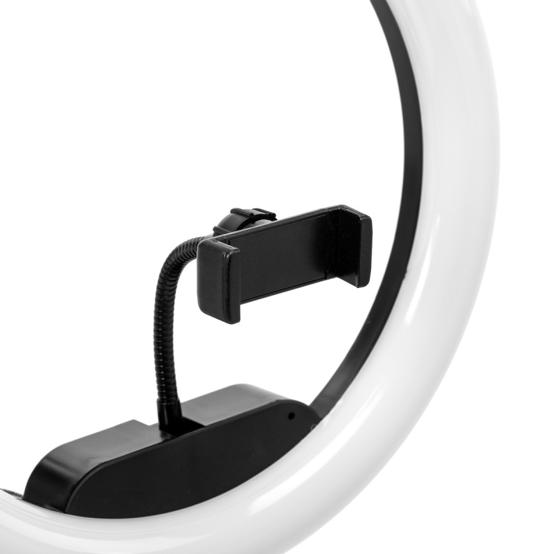 Kruhová lampa Ring Light 13"" 36 W LED so statívom čierna 9