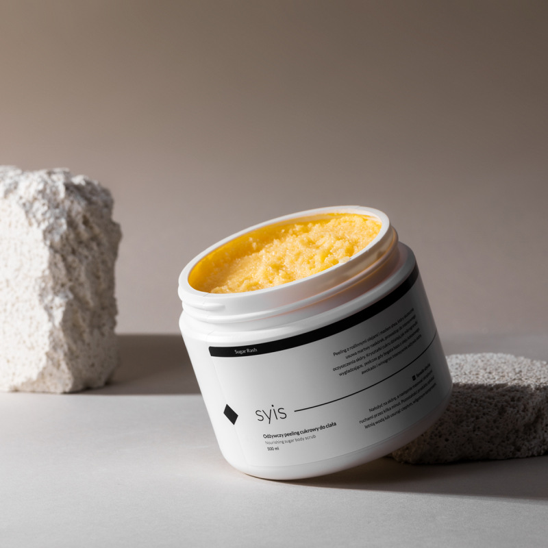 Syis Sugar Rash - Výživný cukrový telový peeling 500 ml 3