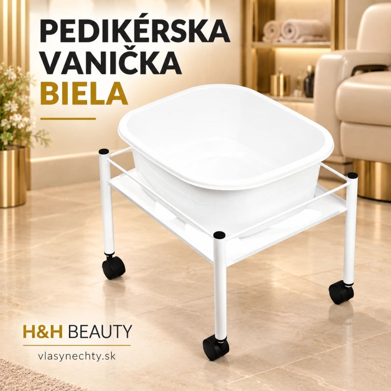 PEDIKÉRSKA VANIČKA BIELA